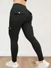 Suministro Exclusivo Transfronterizo de Pantalones Cargo de Yoga para Mujer Populares Europeos y Americanos, Leggings Ajustados de Alta Elasticidad, Más Vendidos en Europa y América
