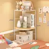 Estante de almacenamiento para mesita de noche de dormitorio, estante de almacenamiento de esquina para litera de dormitorio, estantería de esquina para mesita de noche de estudiante universitario