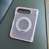 Adequado para Suporte Magnético Dobrável Apple 18Duo Capa de Celular Dois em Um iPhone Duo Eixo Central Capa Anti-Queda para Celular