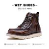 Zapatos para Hombre Talla Extra Grande Talla 45 Talla 46 Botas Retro Primavera y Verano Talla de Hombre 47 Talla 48 Talla 49 Botas de Trabajo Forradas de Lana para Hombre