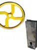 Máquina Prensadora Manual de Discos Brazo Robot Rueda Prensadora Mesa de Disco Máquina Perforadora Máquina Estampadora con Volante Deslizador Guía Eje Excéntrico