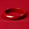 Pulsera de Cinabrio de Alto Contenido, Pulsera Roja de Cinabrio para un Año Perfecto, Joyería de Mano de Paz y Bendición para Mujer