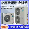 Unidade de Refrigeração com Compressor Pequeno Emerson para Armazenamento Frio Conjunto Completo de Equipamentos Freezer Câmara Fria Manutenção de Frescor Unidade Principal