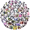 50 Pegatinas de Panda de Dibujos Animados Creativas Modernas Graffiti Pegatinas de Panda de Dibujos Animados Lindos Animales para Niños Pegatinas de Bricolaje