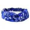 Comércio Exterior Transfronteiriço Flor de Caju Banda Elástica de Poliéster Faixa de Cabelo Retrô Versátil Lavar o Rosto Decorativo Faixa de Cabelo de Ameba Anel de Cabelo