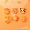 Brinquedo de comida em miniatura simulado biscoitos acessórios de resina cola de creme decorações DIY sobremesas fofas de desenho animado decoração de capa de celular