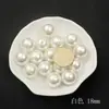 Perlas de Imitación ABS de Alto Brillo con Agujero, Cuentas Redondas Sueltas, Materiales para Accesorios de Pasadores, Pulseras, Collares Hechos a Mano, Estilo Antiguo