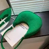 Bolsa de color liso, estilo cremallera, sin forro, estilo coreano de moda, recién llegado, textura de piedra, bolsa para el brazo, bolso de hombro casual, bolso pequeño