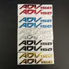 Adesivo Refletivo para Carroceria Modificada de Motocicleta Honda Adv150, Letra 3D Estereoscópica, Logo de Carro