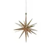 Novas Decorações de Natal Decorações de Árvore de Natal Cor Champanhe Glitter Branco Acrílico Transparente Estrela Explosiva