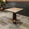 Sofás de Cabina de Acero Inoxidable Personalizados, Restaurantes de Lujo, Cafeterías, Restaurantes Occidentales, Restaurantes de Hot Pot, Mesas y Sillas Acrílicas Comerciales