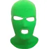 Gorro de Punto de Tres Agujeros de Amazon para Cubrir Cabeza y Rostro, Forro para Ciclismo, Gorro Tejido de Acrílico, Máscara Facial, Máscara de Protección Facial para Esquí