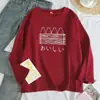 Camiseta Feminina de Algodão Puro Plus Size de Manga Longa para Início de Primavera e Outono, Corte Solto, Top Emagrecedor, Camiseta Básica Tendência Estilo Ins para Mulheres e Homens