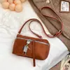 Bolsa Pequena Fosca de Design de Nicho 2025 Novo Estilo Elegante Coreano Simples Moda Tendência Bolsa de Mão Bolsa de Ombro