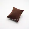 Almohada Pequeña de Cuero PU Terciopelo para Correas de Reloj de Fábrica, Almohada de Fijación para Pulseras, Almohada de Exhibición para Joyería