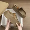 Nuevas sandalias de verano para mujer, para exteriores, de playa, con suela gruesa de EVA, antideslizantes, resistentes al olor, chanclas de pareja para mujer