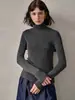 [Oferta Especial de Nuevo Producto] Suéter 100% Lana de Oveja, Suéter de Capa Base de Alta Gama, Ajuste Ceñido y Top Versátil para Otoño e Invierno, Prendas de Punto para el Trabajo