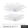 Caixa de Armazenamento Fosca Estilo Japonês, Caixa Organizadora de Cartas, Caixa Pequena de Armazenamento para Gaveta, Cesta Transparente de Armazenamento para Cosméticos, Caixa Plástica