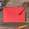 Envelope Spot Colorido em Branco Conjunto de Cartões Postais High-End Bolsa para Documentos Fabricante Convite Comercial Atacado Papel Timbrado