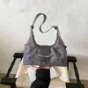 2026 Nova Bolsa Tote Vintage Estilo Coreano de Bolinhas para Mulheres, Bolsa de Mão e Bolsa de Ombro de Lona de Grande Capacidade