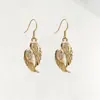 Conjunto de Collar y Aretes con Colgante de Alas de Ángel Dulces y Frescas con un Diseño Elegante para el Trabajo, Moda Coreana y Japonesa, Conjunto de Joyería de Alas Personalizado