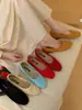 Zapatos Planos para Mujer sin Cordones con Lazo y Boca Baja, Novedad Primavera 2026 Estilo Francés para la Noche con Suela Gruesa Zapatos de Ballet