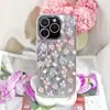 Diseño de Ramo a Pantalla Completa Adecuado para Apple 16 Pro Max Caricatura Funda para iPhone 15 Plus, Modelo Nuevo para 14 Pro