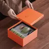 Modelo Nuevo 2026 Tetera de Cerámica para Uso Doméstico, Juego para Preparar Té, Tetera Estilo Chino con Asa, Tetera de Porcelana Ru China de Regalo