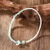 Nuevo brazalete de moda estilo chino, cristal de cubo de hielo, amatista artificial, doble bucle creativo, un regalo para complacerse y traer buena fortuna