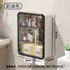 Porta-papel higiênico de banheiro, caixa de papel higiênico de parede, porta-rolos, suporte especial de parede lateral para vaso sanitário para armazenamento de absorventes sanitários