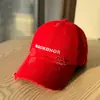 Boné de Baseball Lavado com Efeito Desgastado Novo Primavera/Verão 2026 para Mulheres, Aba Macia Estilo Coreano Casual Versátil para Homens, Tendência