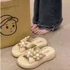 Novas Chinelas de Flor para Mulheres Verão Casa Interior Antiderrapantes Chinelos Comércio Exterior Sapatos de Praia Sandálias de Girassol Atacado