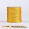 Corda trançada de fio de ouro e prata, fio de ouro para pulseiras DIY, fio de 3, 6 e 9 fios, fio de jade calibre 72, fio de prata, fio de ouro para trançar