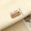Etiqueta de Piel Súper Fibra de Dibujos Animados para Niños Etiqueta de Ropa Costura a Mano Decoración para Sombrero Bufanda Gorra de Otoño e Invierno Logo de Cuero