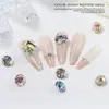 Atacado Brilhante Shi Yue Ponta de Unha Diamante Joias para Nail Art Cristal Redondo Colorido Múltiplas Faces Pilha de Unha Diamante Decoração