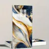 Papel Pintado Autoadhesivo Baño Impermeable Imitación Azulejo Pegatina de Pared Resistente a la Humedad Hogar Base de Papel de Aluminio Baño Anti-moho Mármol Pegatina