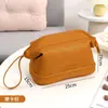 Bolsa de Maquillaje de Doble Capa Nube Portátil Ins de Gran Capacidad Resistente a Manchas para Mujer Bolsa de Almacenamiento Impermeable de Alta Calidad Portátil para Artículos de Tocador