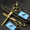 Tijeras de Peluquería de 6.0 pulgadas con Mango de Llama Colorida, Tijeras Planas, Tijeras Entresacadoras, Tijeras para Bebé, Tijeras de Punta Redonda