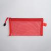 Bolsa de Lápices de Malla Transparente Simple Bolsa de Almacenamiento Especial para Estudiantes Examen Bolsa de Lápices Portátil Bolsa de Lápices de Gran Capacidad Almacenamiento