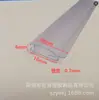 Tiras de Calendário de Plástico Branco de Shenzhen, Tiras de Clipe de Plástico, Clipes Publicitários de Plástico, Clipes Publicitários de Cartaz de Plástico