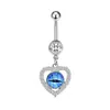 Gabe Moda Transfronteriza Europea y Americana Estilo de Chica Trendy Diseño de Animal con Forma de Corazón Piercing para Ombligo Joyería