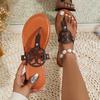 Nuevas pantuflas de verano 2023 talla grande punta abierta para mujer entrega de una sola pieza pantuflas cruzadas para mujer de comercio exterior europeo y americano Amazon