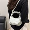 2026 Verano Nuevo Diseño de Nicho Moda Retro Bolso de Mano Casual Simple Estilo Coreano Fresco Bolso Luna Nueva