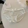 Bragas de Satén de Deseo Puro Estilo Francés para Mujer, Sexy de Cintura Baja con Encaje, Transpirables, Calados