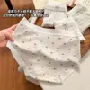 Roupa íntima de menina de desenho animado, calcinhas de algodão fofas e confortáveis para estudantes, simples, amigáveis à pele, respiráveis, tanga sem costura para mulheres