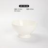 Tigela Branca Pura de Jingdezhen Tigela de Arroz Tigela de Macarrão Tigela de Sopa Cor Sob Esmalte Louça Fábrica de Origem Mercadorias Atacado Personalizado com Fotos