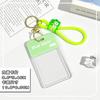 Juego de tarjetas de identificación para estudiantes de campus, tarjeta de control de acceso con insignia simple, paquete de tarjetas en inglés, juego de identificación para hombres y mujeres, funda protectora, venta al por mayor, en stock