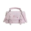 Mochila Nova Estilo Coreano Fofa Estilo Universitário, Mochila Casual para Viagem e Dia a Dia, Bolsa de Nicho, Bolsa Transversal Feminina