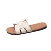 Pantuflas Planas Estilo Francés para Mujer 2026 Nueva Moda de Verano Sandalias Deslizantes de Suela Suave para Combinar con Faldas Sandalias Birkenstock