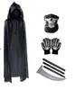 Capa de Ceifador para Halloween Infantil, Fantasia Cosplay de Esqueleto Luminoso, Fantasia de Bruxa de Terror para Mascarada Infantil